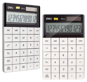 Kalkulator Deli 1589 biały