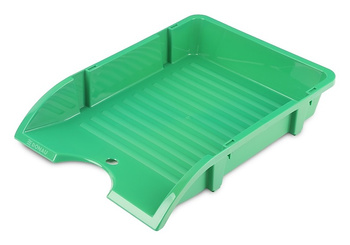 Szufladka na biurko DONAU, niełamliwa, PP, A4, zielony