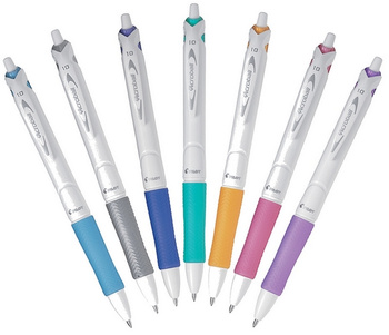 DŁUGOPIS PILOT ACROBALL WHITE M CZERWONY