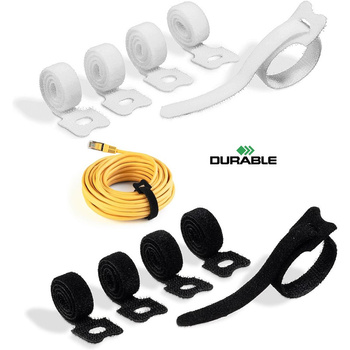 Opaski do kabli Durable Cavoline Grip Tie 10x200mm czarne (5)