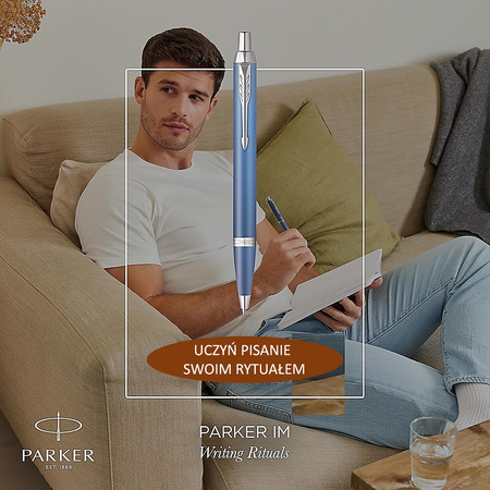 Długopis Parker IM Rituals Turquoise Blue