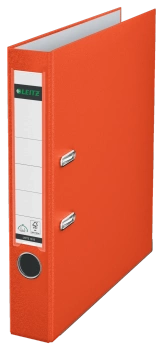 SEGREGATOR LEITZ 180° A4/50mm JASNOCZERWONY