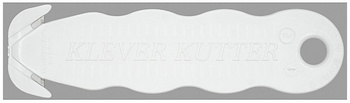 Nóż bezpieczny Klever Kutter KCJ biały