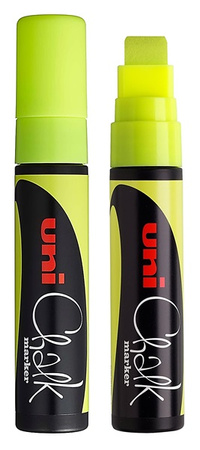 Marker kredowy Uni Chalk PWE-17K czarny