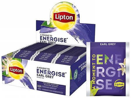 Herbata Lipton Energise Earl Grey (100)