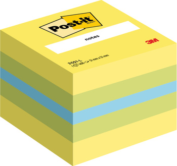 Karteczki Post-it 51x51mm (2051L) cytrynowe (400)