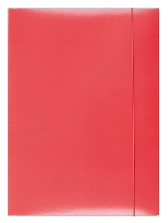 Teczka kartonowa z gumką Office Products A4/300g biała