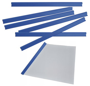 Grzbiety wsuwane Donau A4/10mm niebieskie (10)