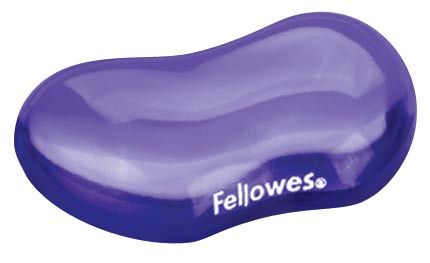 PODKŁADKA POD NADGARSTEK FELLOWES CRYSTAL FIOLETOWA