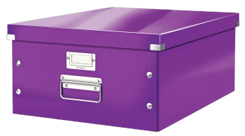 PUDŁO LEITZ CLICK&STORE 369*200*482mm FIOLETOWE