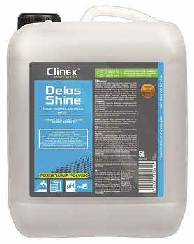 Płyn do pielęgnacji mebli CLINEX Delos Mat 5L