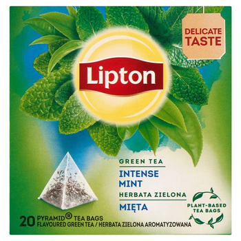 HERBATA LIPTON PIRAMID's GREEN z MIĘTĄ (20)