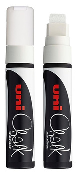 Marker kredowy Uni Chalk PWE-17K biały