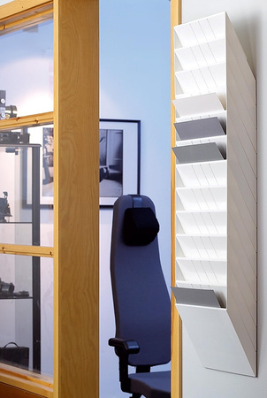 Pojemniki na dokumenty Durable FlexiBoxx A4 na ścianę białe (12)