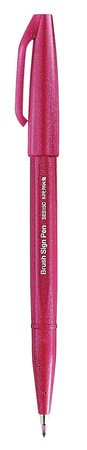 Pisak pędzelkowy Pentel Brush Sign Pen SES15C jasnofioletowy