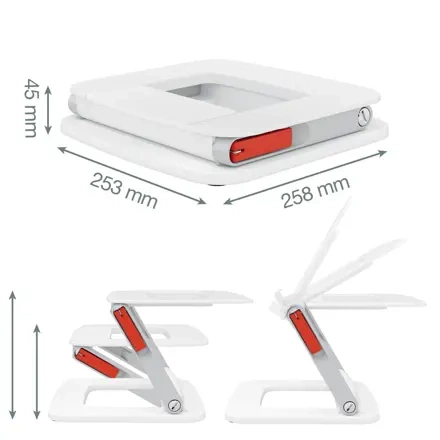 Podstawa pod laptop Leitz Ergo biała