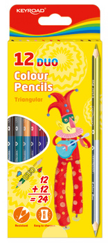 Kredki ołówkowe Keyroad Color Pencil 24 kolory