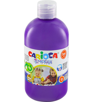 Farba tempera Carioca 500ml fioletowa