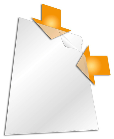 Obwoluty Durable A4/100µm Typ L krystaliczne (100)