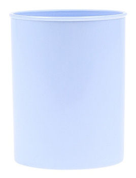 Pojemnik na długopisy DONAU LIFE, pastel, 95x75mm, okrągły, niebieski