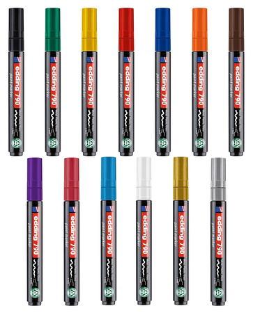 Marker olejowy Edding 790 czarny