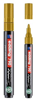 Marker olejowy Edding 790 złoty