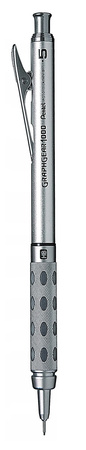 Ołówek automatyczny Pentel GraphGear 1000 0.5mm srebrny