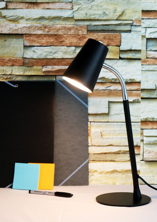 Lampka na biurko Unilux Flexio 2.0 Led czarna