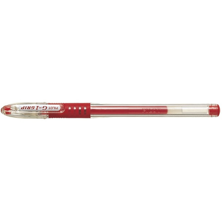 DŁUGOPIS ŻELOWY PILOT G1 GRIP CZERWONY