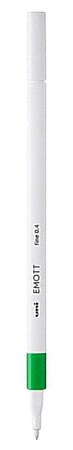 Cienkopis Uni Emott 0.4mm zielony