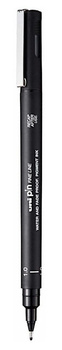 Cienkopis kreślarski Uni Pin-200 1.0mm czarny