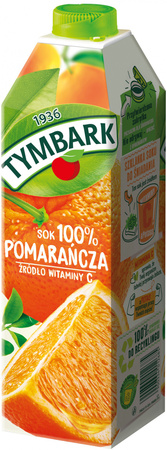 SOK TYMBARK 1L POMARAŃCZOWY