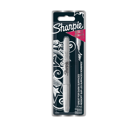 Marker premanentny Sharpe Metallic Silver srebrny