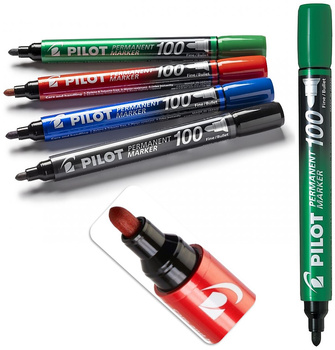 Marker permanentny Pilot SCA-100 zielony