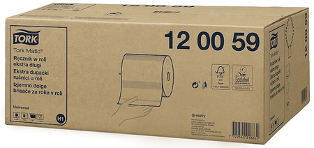 Ręcznik w rolce Tork Matic H1 280m 1w białe (6)