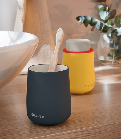 Dozownik do płynu Leitz Cosy 300ml żółty