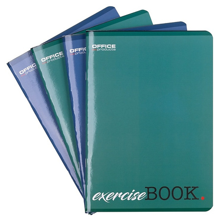 Zeszyt Office Products A5/96k linia mix kolorów