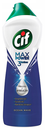 Mleczko do czyszczenia Cif Max Power 1001g Ocean