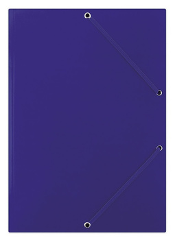 Teczka kartonowa z gumką Donau A4/400g niebieska