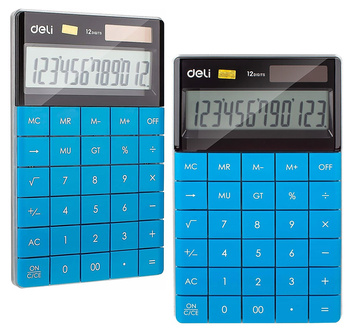 Kalkulator Deli 1589 niebieski
