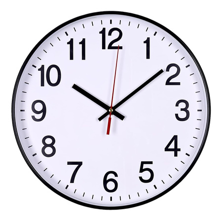 Zegar ścienny Office Products 34cm biały