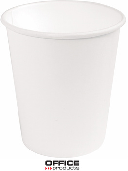 Kubek papierowy Office Products 250ml biały (100)