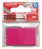 Zakładki indeksujące OFFICE PRODUCTS, PP, 25x43mm, 1x50 kart., zawieszka, zielone