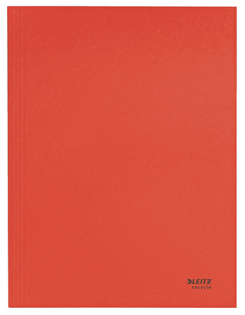 Teczka kartonowa Leitz Recycle A4 czerwona