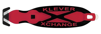 Nóż bezpieczny Klever XChange 20 czerwony