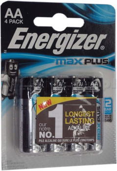 Baterie Energizer Max Plus AA LR6 1.5V (4)