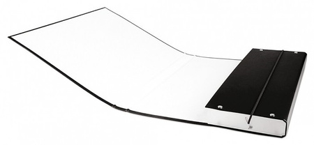 Teczka kartonowa z gumką Office Products A4/40mm czarna