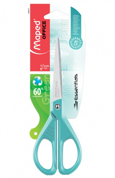 Nożyczki Maped Essentials Green 17cm pastel