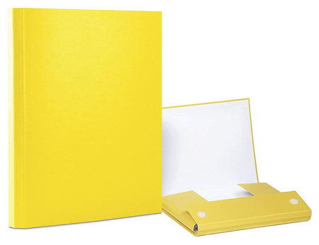 Teczka kartonowa z rzepem Office Products A4/4cm czerwona