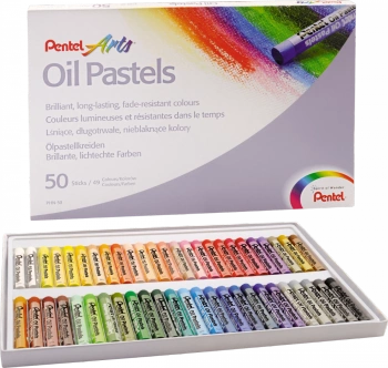 PASTELE OLEJNE PENTEL 50 KOLORÓW
